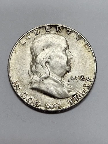 1952 S Franklin Half Dollar FLASHY UNCIRCULATED !!