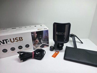 RODE NT-USB Universal Studio Kondensator Mikrofon mit USB-Anschluss BLITZBEREIT 