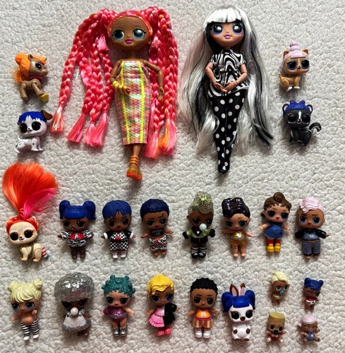 L.O.L. Surprise! O.M.G. Mixed Doll Lot of 24 Dolls