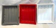 3 Paterson Products 10x8 Darkroom Photograph Developing Tray Made in England