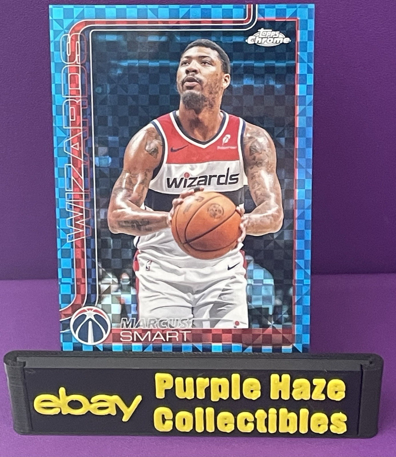 2025-26 Topps Chrome - Marcus Smart #224 Blue X-Fractor