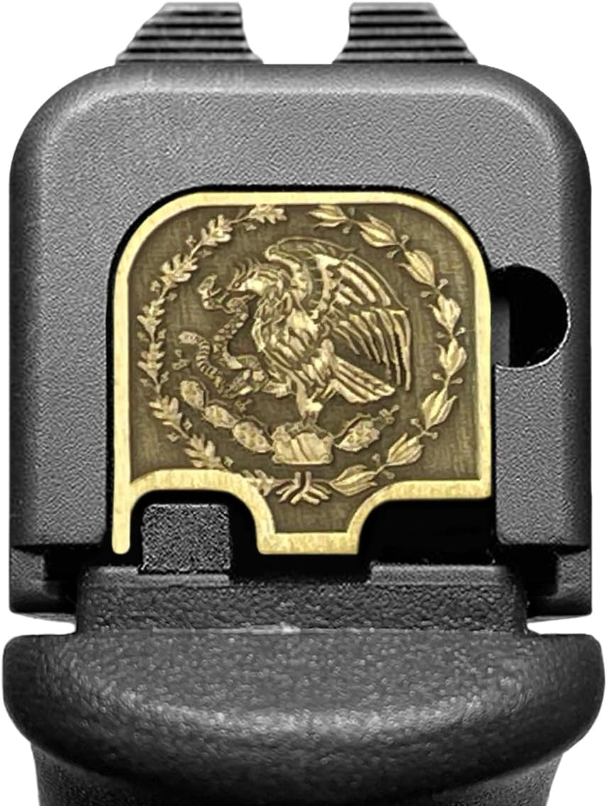 CNC Milled Slide Back Plate Compatible with Glock Gen 1-5 I Mexico