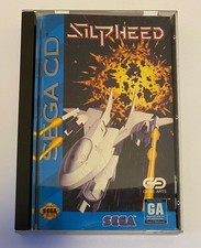 Silpheed Sega CD 1993 Video Game with Case & Manual missing Reg and Foam