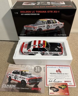 1:18 Biante Holden  HDT LC GTR XU-1 Torana #31D Colin Bond 1971 Bathurst race