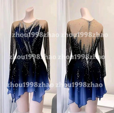 A33.Figure skating performance costume, custom-made by hand