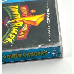 Mighty Morphin Power Rangers Sega CD 1995 CIB w Registration Card
