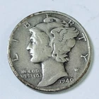 1940 S MERCURY DIME *90% SILVER, Circulated Coin, Free Shipping #6763