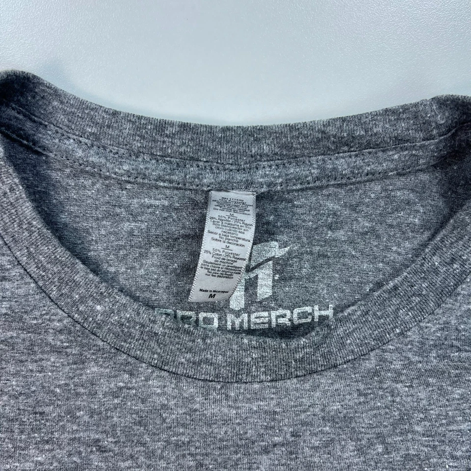 Camisa de los Cardenales de San Luis Stan Musial Stan el Hombre Gris Medio Cuello Redondo Foto 3 de 4