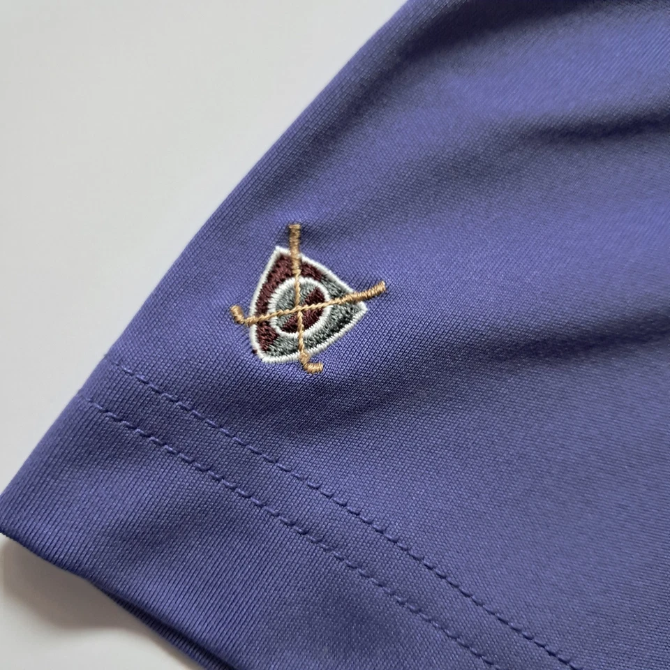 The player's  Polo Shirt - Short Sleeve  - XL - Light Purple - Oxford Golf Foto 4 de 4