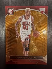 2024-25 Panini Totally Certified  Dennis Rodman Legends Bronze Mirror Bulls