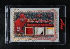 2021 Leaf Art of Hockey Paint by Numbers Relics Silver 2/2 Larry Murphy HOF 11jd