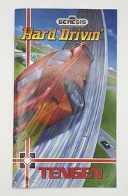 Hard Drivin&rsquo; (Sega Genesis) (CIB) Retro | Vintage Video Game - Tested