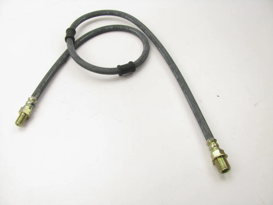 Manguera de freno delantera izquierda Napa 38912 1984-1986 International Harvester Cargostar Foto 2 de 3