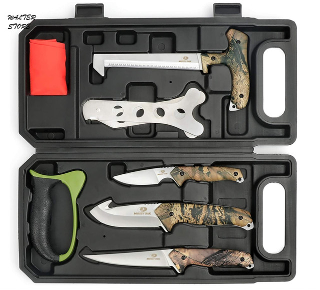 Mossy Oak 8-Piece Game Processing Kit