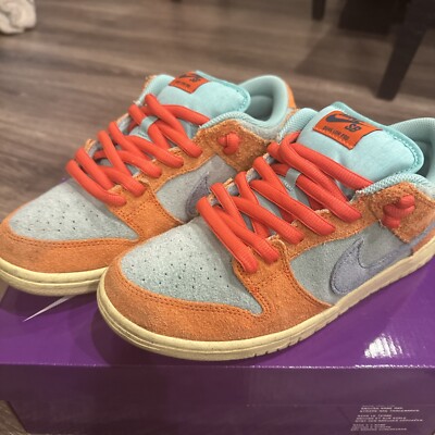 Nike Dunk SB Low Orange Emerald Rise - MEN 8