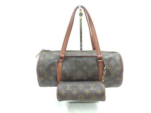 Auth Louis Vuitton Monogramma PAPILLON 30 Borsa a mano con sacchetto  spazzatura 0 F 180010 N\