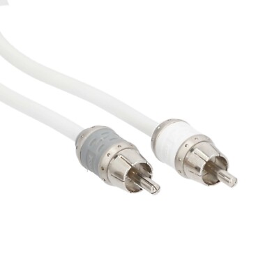 T-Spec V10R1-5 RCA v10 2-Channel Audio Cable Twisted Pair Construction 1.5 FT