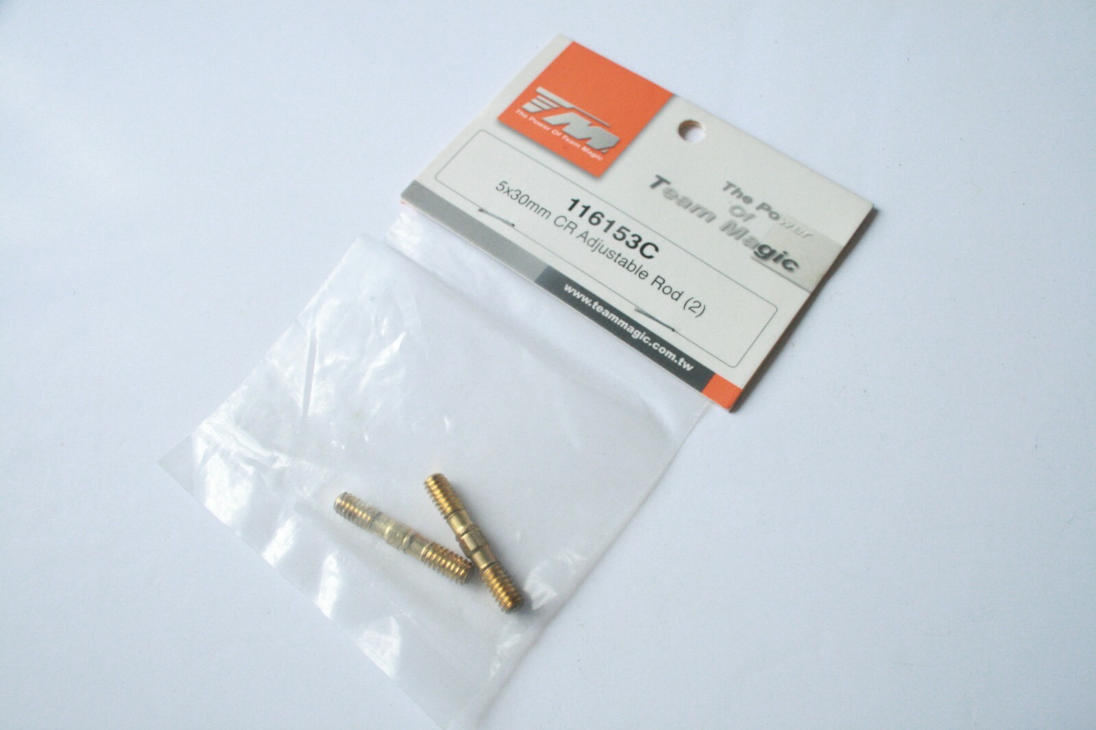 Team Magic 5 x 30mm CR Adjustable Linkage Rod Turnbuckle  - 116153C M5