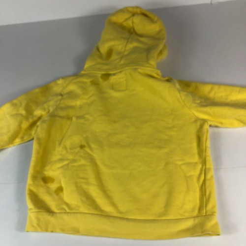 Kith Sponge Bob Squarepants Kids 7 Yellow & Black Embroidered Long Sleeve Hoodie - Picture 3 of 12
