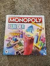 Monopoly Builder Board Game Strategy Game - Brand New Factory Sealed