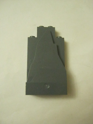 Lego x1 Dark Bluish Gray 2x4x6 Mountain Rock Cliff, 54782, 47847