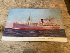 Postcard.  Union-Castle Line Intermediate Steamer "Garth Castle".   ref 307