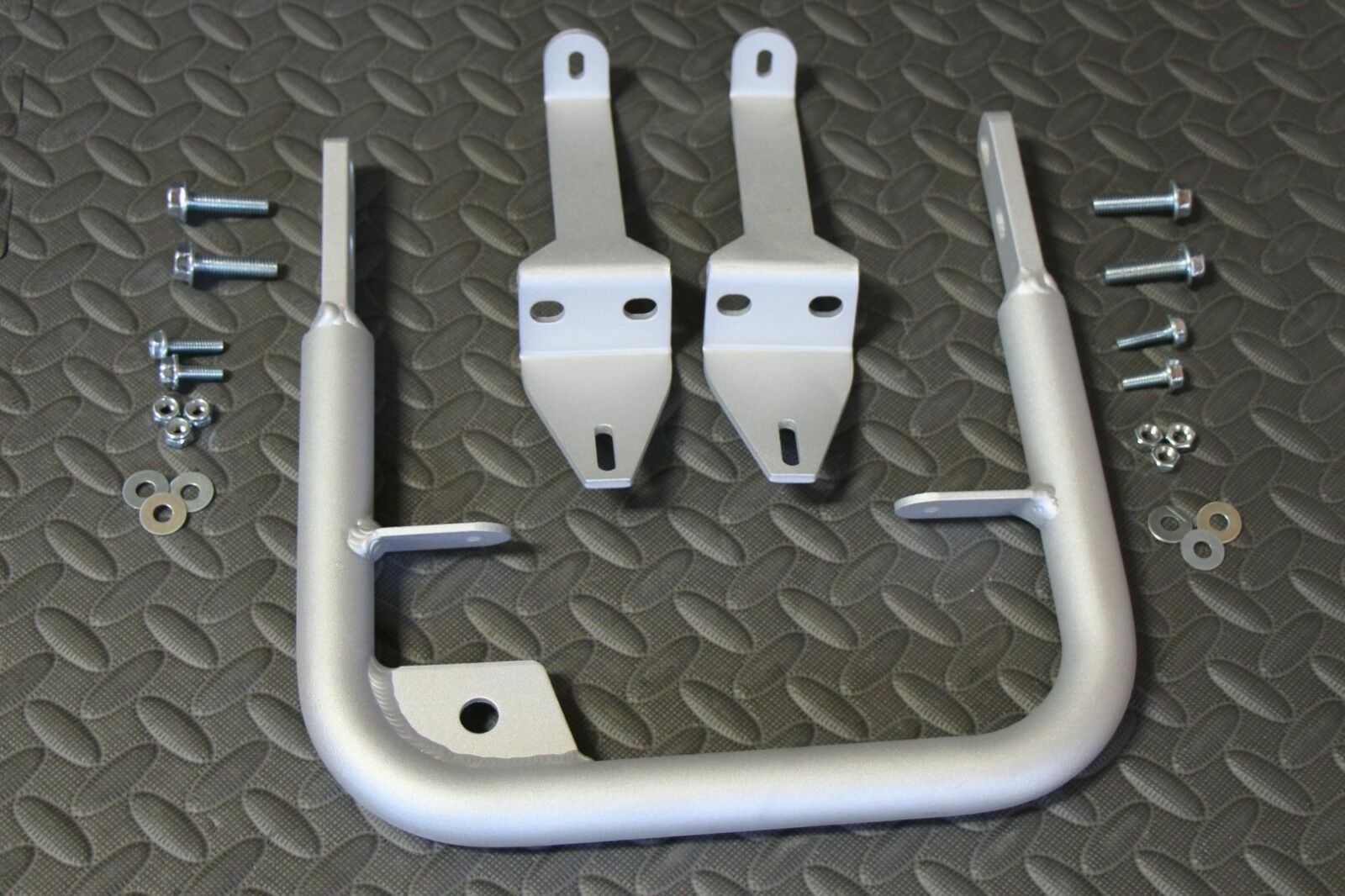 Vito's NEW Yamaha RAPTOR 660 rear grab bar bumper aluminum grabbar 2002