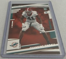2022 Panini Prestige Football Channing Tindall Miami Dolphins Rookie #361