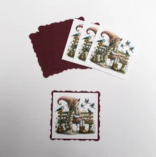 Set #  85 Image with mats  Card Making