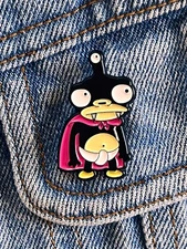 Futurama - Nibbler - Cute Enamel Pin / Badge - Excellent Condition