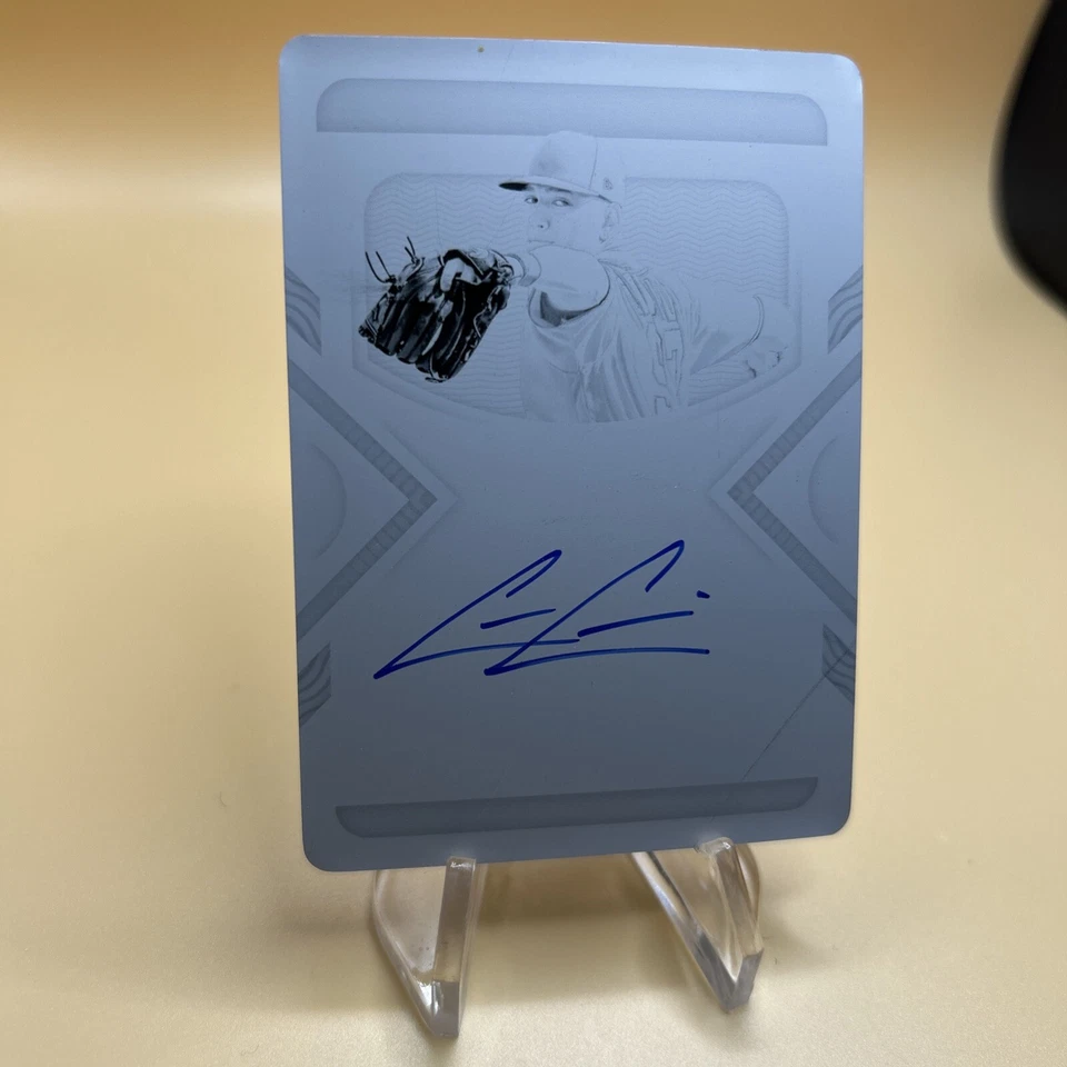 2022 Panini National Treasures Cade Cavalli One Of One 1/1 Printing Plate Auto - Image 2 of 4