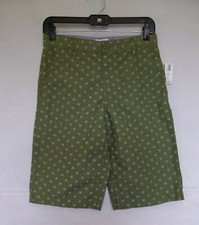 Old Navy Girl  s Junior Small Asterisks Bermuda Shorts Cotton Size 14 Regular