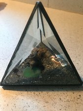 5x5x5 Sea Pyramid using Beveled Glass Triangles