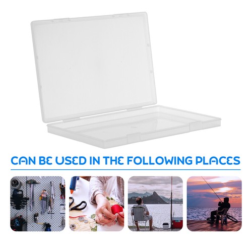 3 Pcs Office Storage Box Small Organizer Bins Tool Organizers and - Imagen 3 de 12