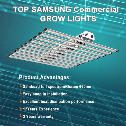 800W Full spectrum LED Commercial Grow Light 6.5x6ft Dimmable Indoor Plant Lamp - Picture 6 of 12