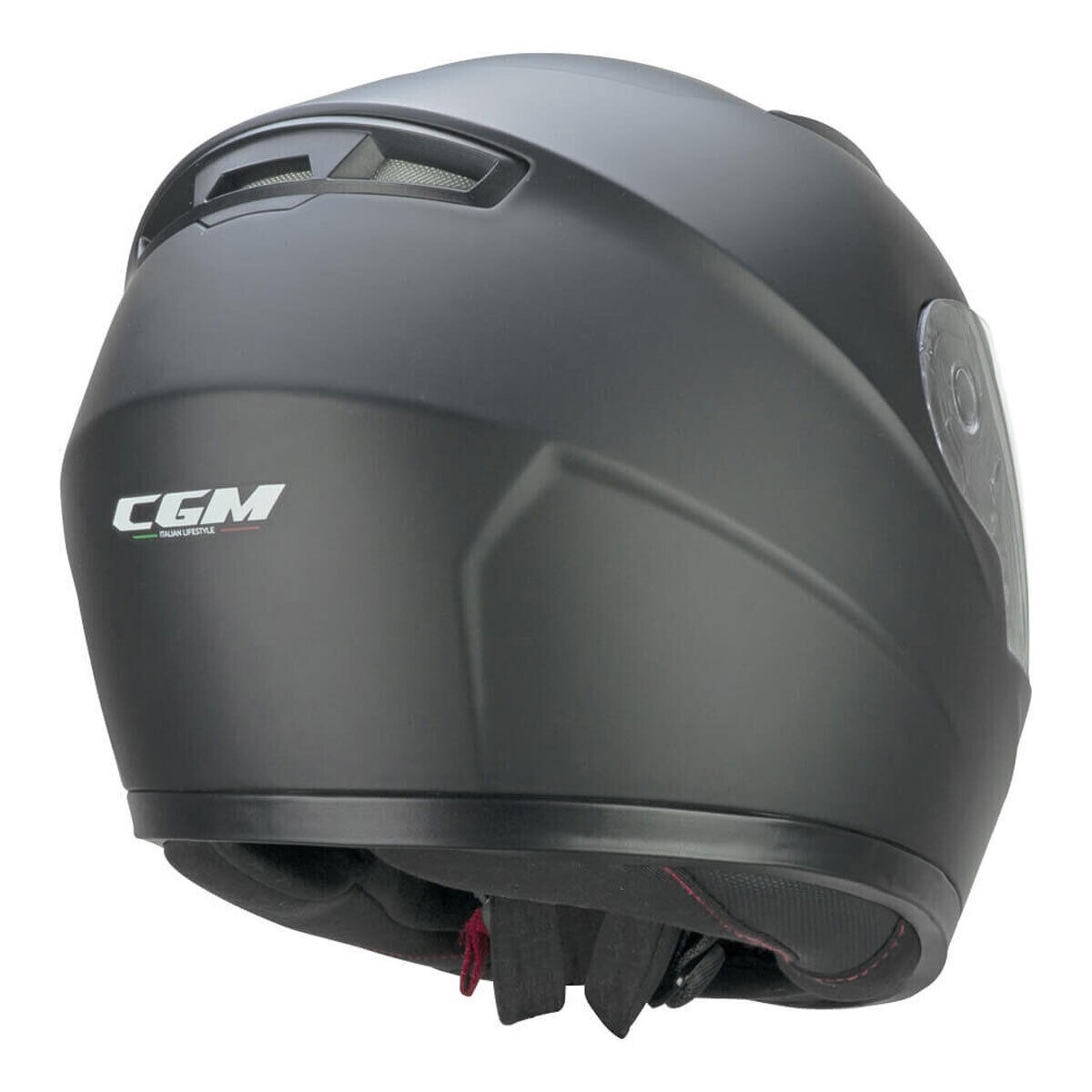 CASCO MOTO BAMBINO CGM 265A LUCKY MONO NERO OPACO ECE 22.06 foto 3