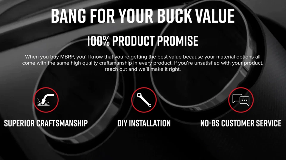 MBRP 3" Cat-Back Exhaust Single Side w/ SS Tip For 19 GMC Sierra 1500 5.3L V6 Foto 3 de 4