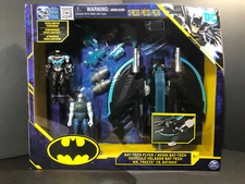 Batman Vs Mr. Freeze Bat-Tech Flyer Avion / Vehiculo Volador Bat-Tech 13pcs New 
