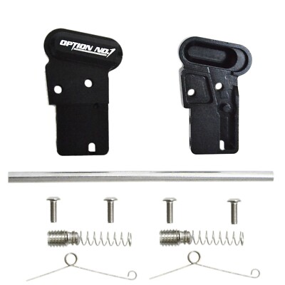 Aluminum Rear Axle Holder Set For Tamiya Hornet Grasshopper Chassis Upgrade