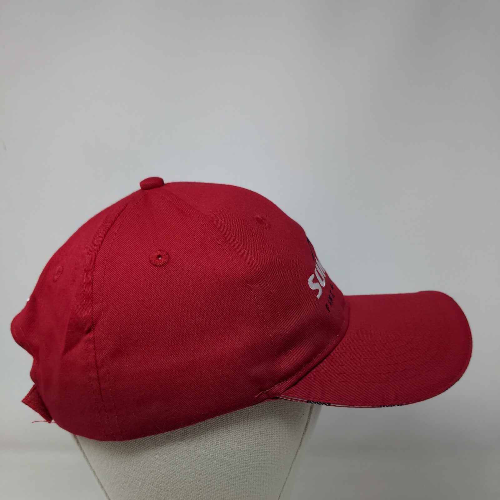 Summit Fire & Security Strapback Hat Red One Size… - image 4