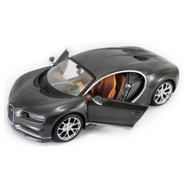 Maisto Special 1:24 Bugatti Chiron Grey Diecast Model Car - In Stock