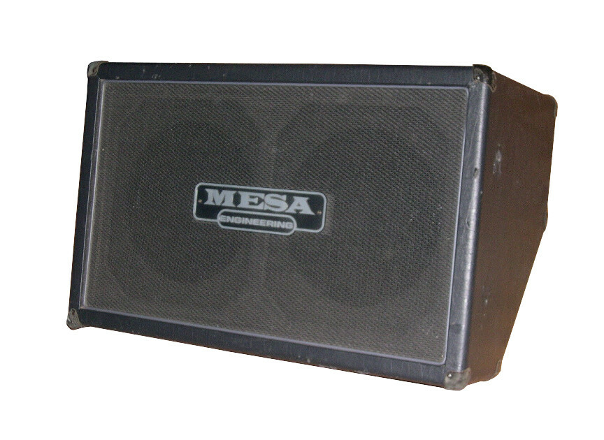 Mesa Boogie 2x12 Recto Wedge Cabinet - Black, Heavy Duty Padded