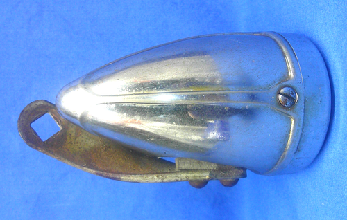 Vintage Prewar Delta Silver Ray Bicycle Fender Light