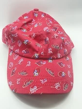 COLLECTIBLE RED HAT SOCIETY WOMEN'S BASEBALL CAP HAT ADJUSTABLE