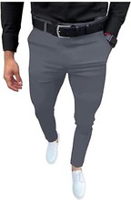 Mens Casual Slim Fit Pants
