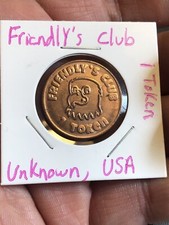 Game Token - Friendly&rsquo;s Club - United States