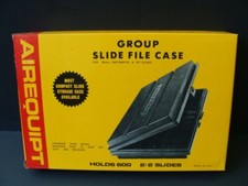 New in Box AIREQUIPT Group Slide File Case Holds 600 35mm 2x2 Airtight USA NOS