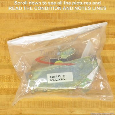 Cutler-Hammer DTA Assemblies, 8258A95G33, Part Of A Kit, NEW