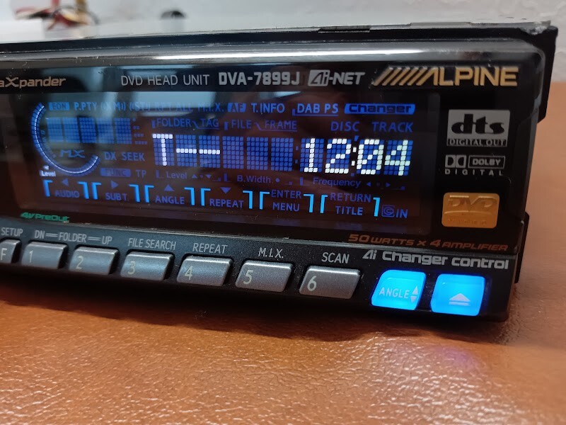 アルパインMDチェンジャーアルパインDVA-7899J