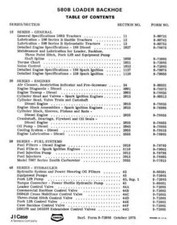Case 580B Backhoe Workshop Manual